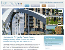 Tablet Screenshot of hammansproperties.co.uk